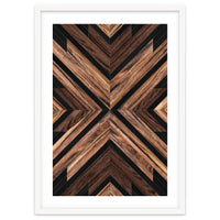 Urban Tribal Pattern No.3 - Wood