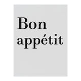 Bon Appétit, Grey (Print Only) thumbnail