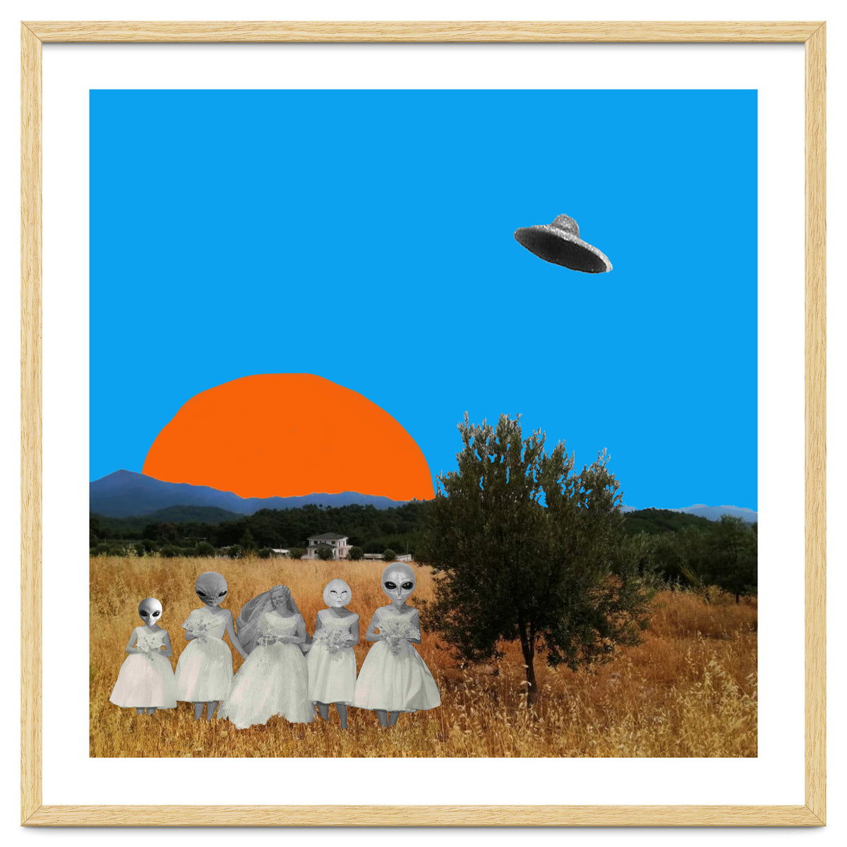 The Wedding Day - Collage