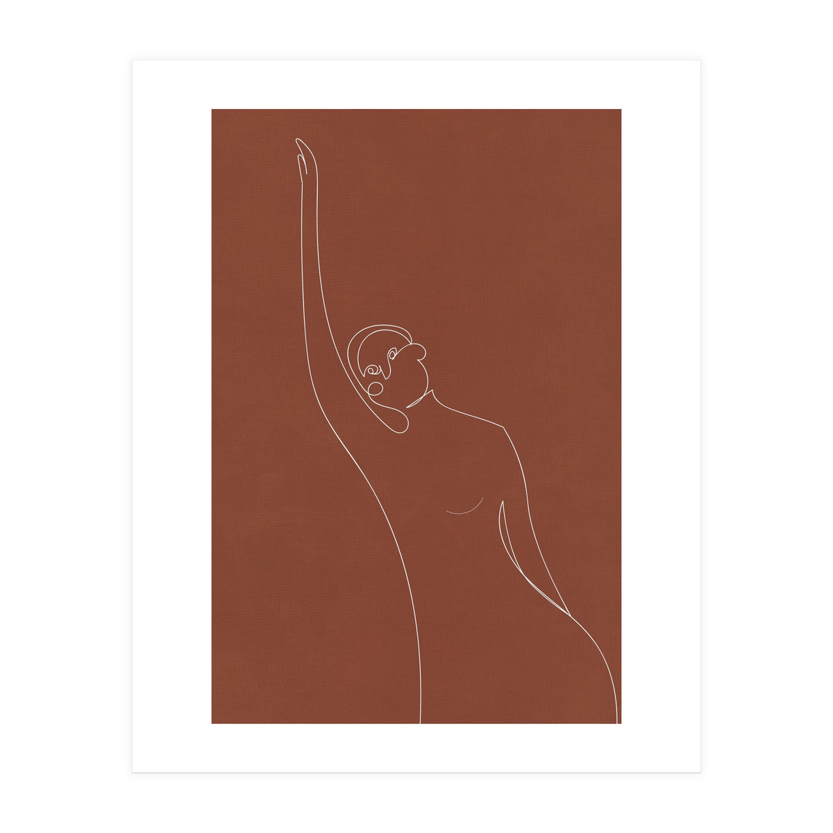 Line Art Woman Body (Print Only)