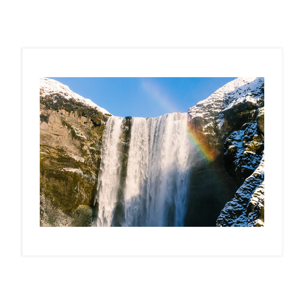 Skogafoss Waterfall Iceland 2 (Print Only)