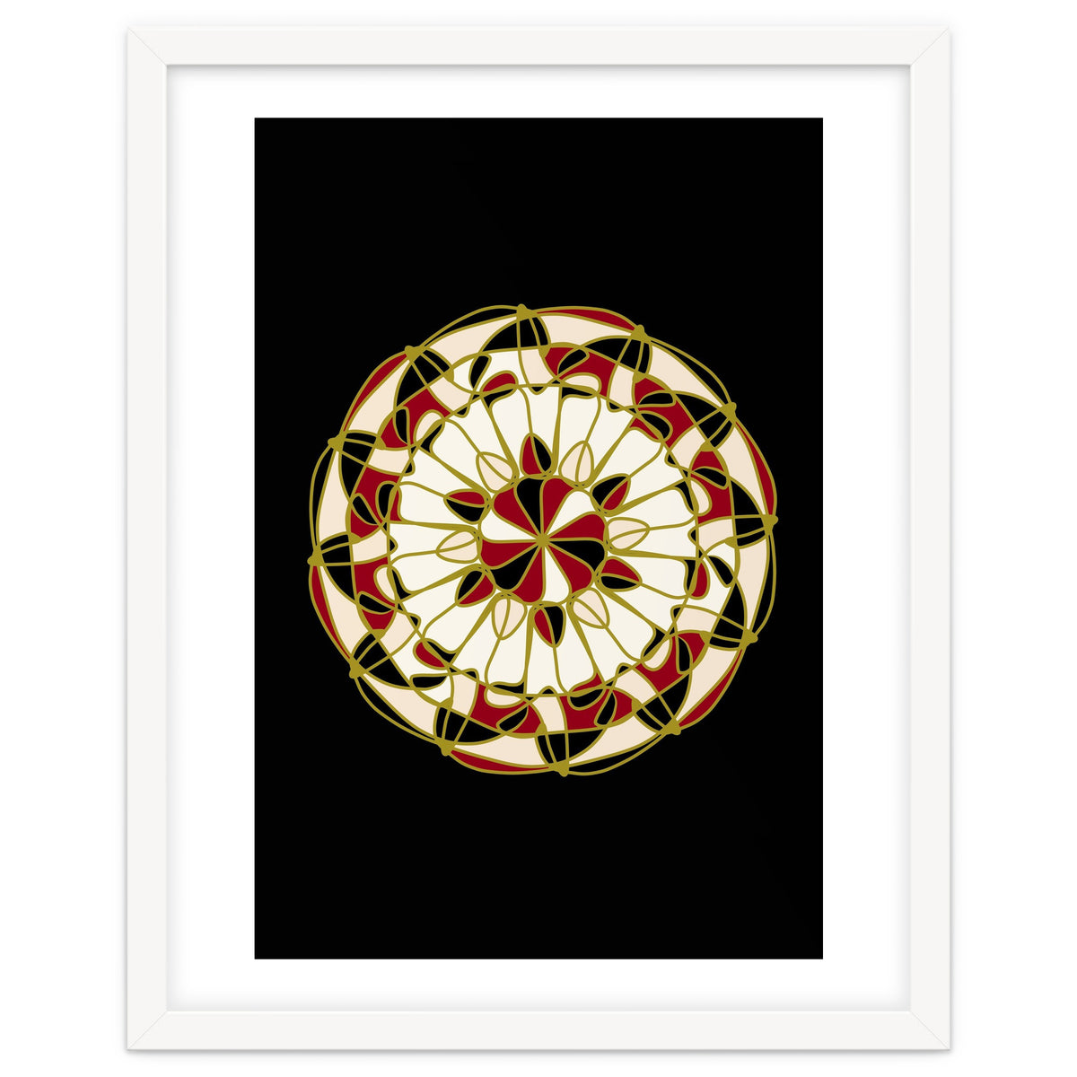 Multicolored Mandala