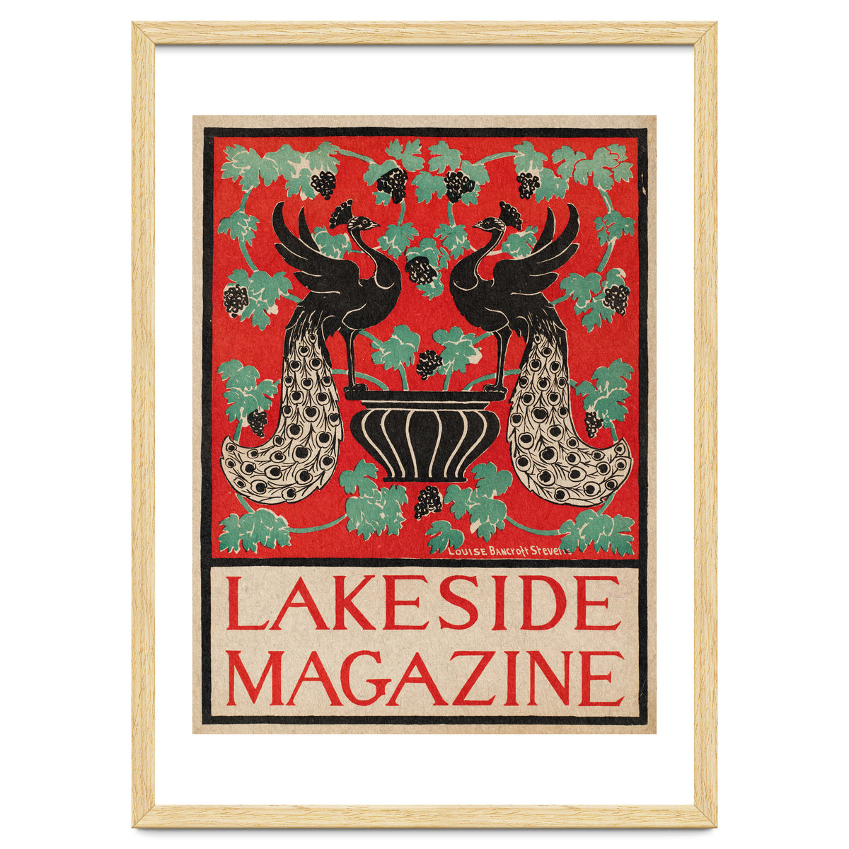 Lakeside Magazine (With Peacocks)