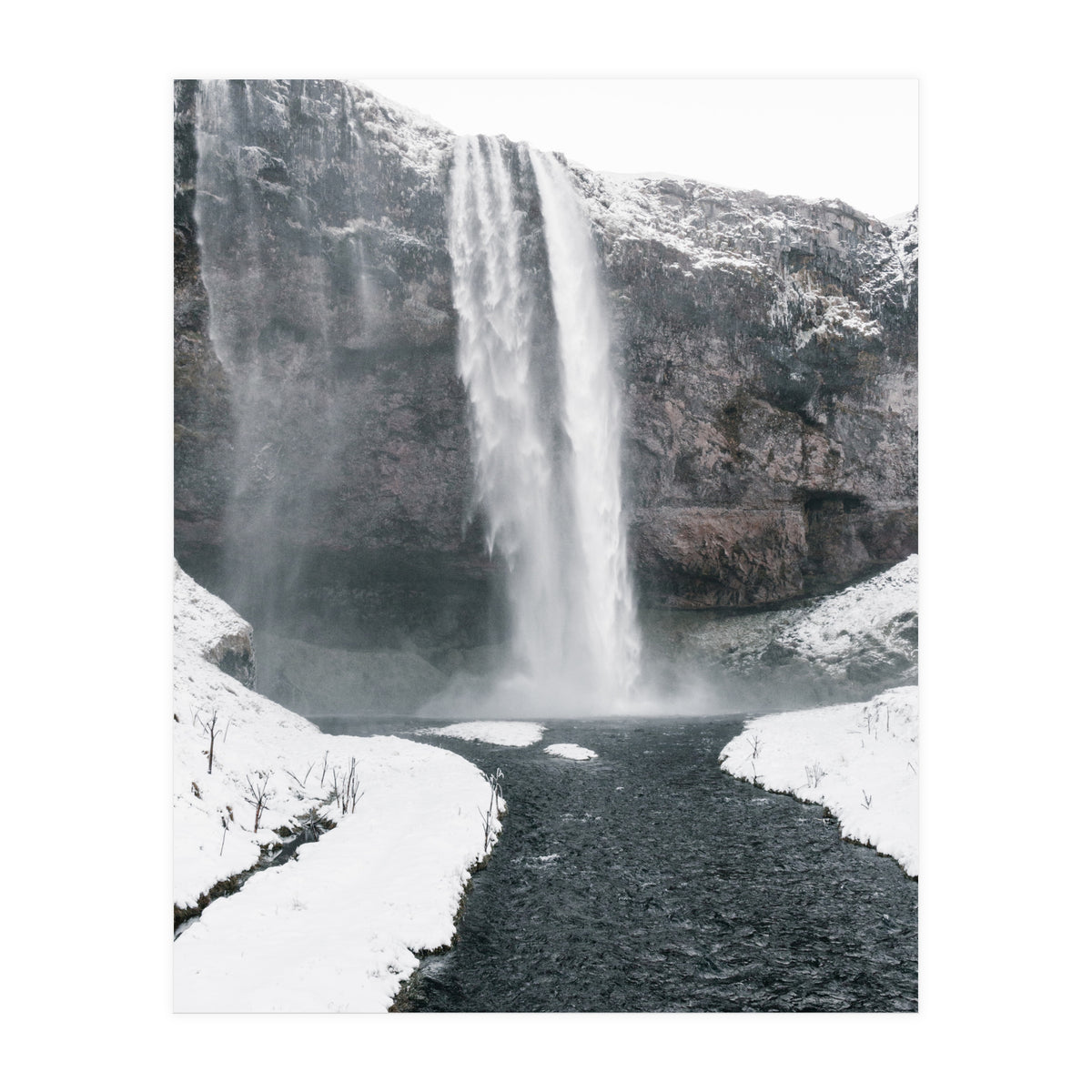 Seljalandsfoss Waterfall Iceland 3 (Print Only)