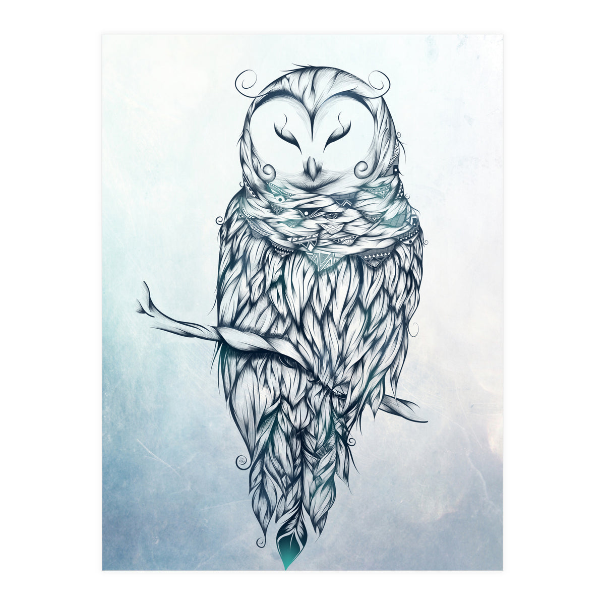 Snow Owl (Print Only)