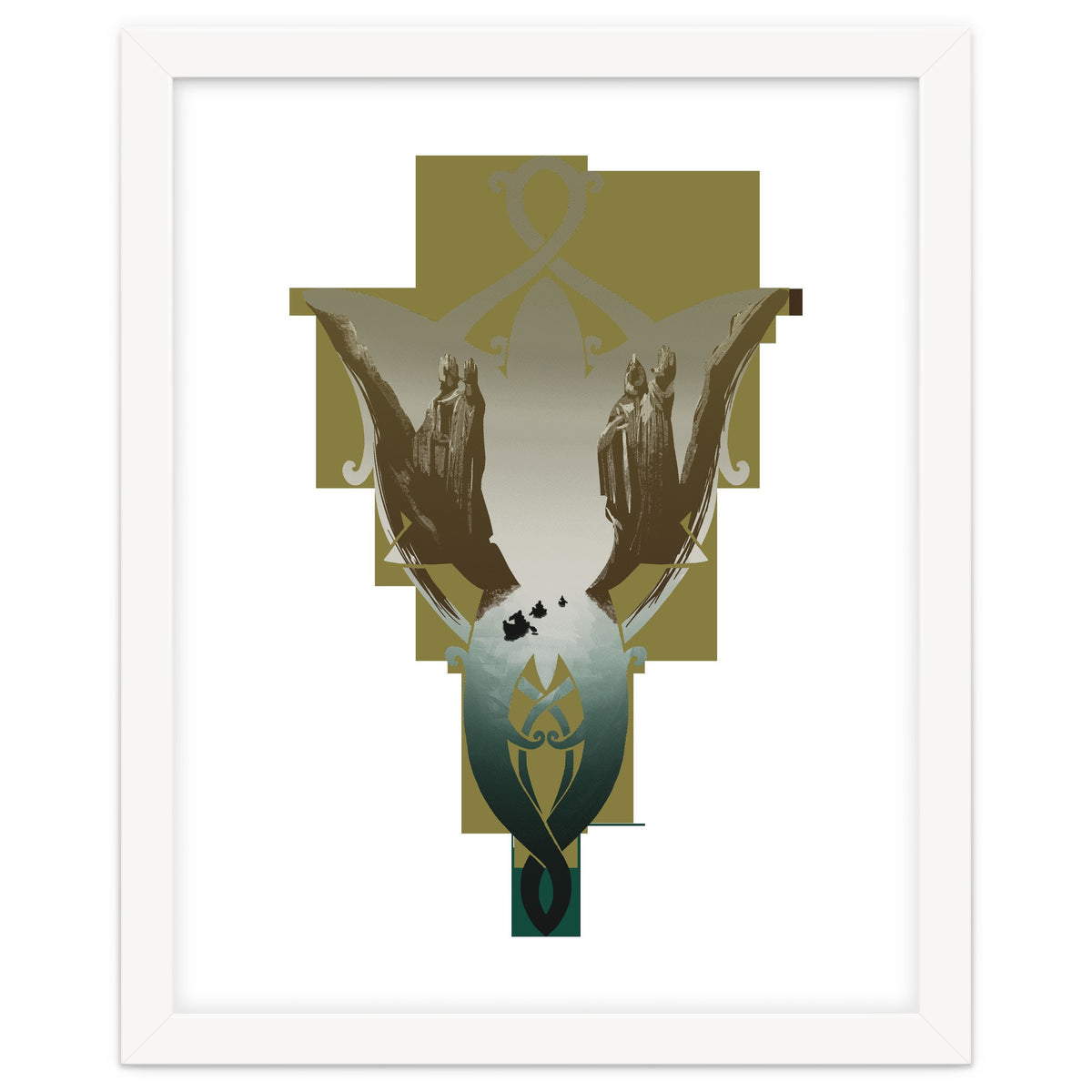 Evenstar at the Argonath