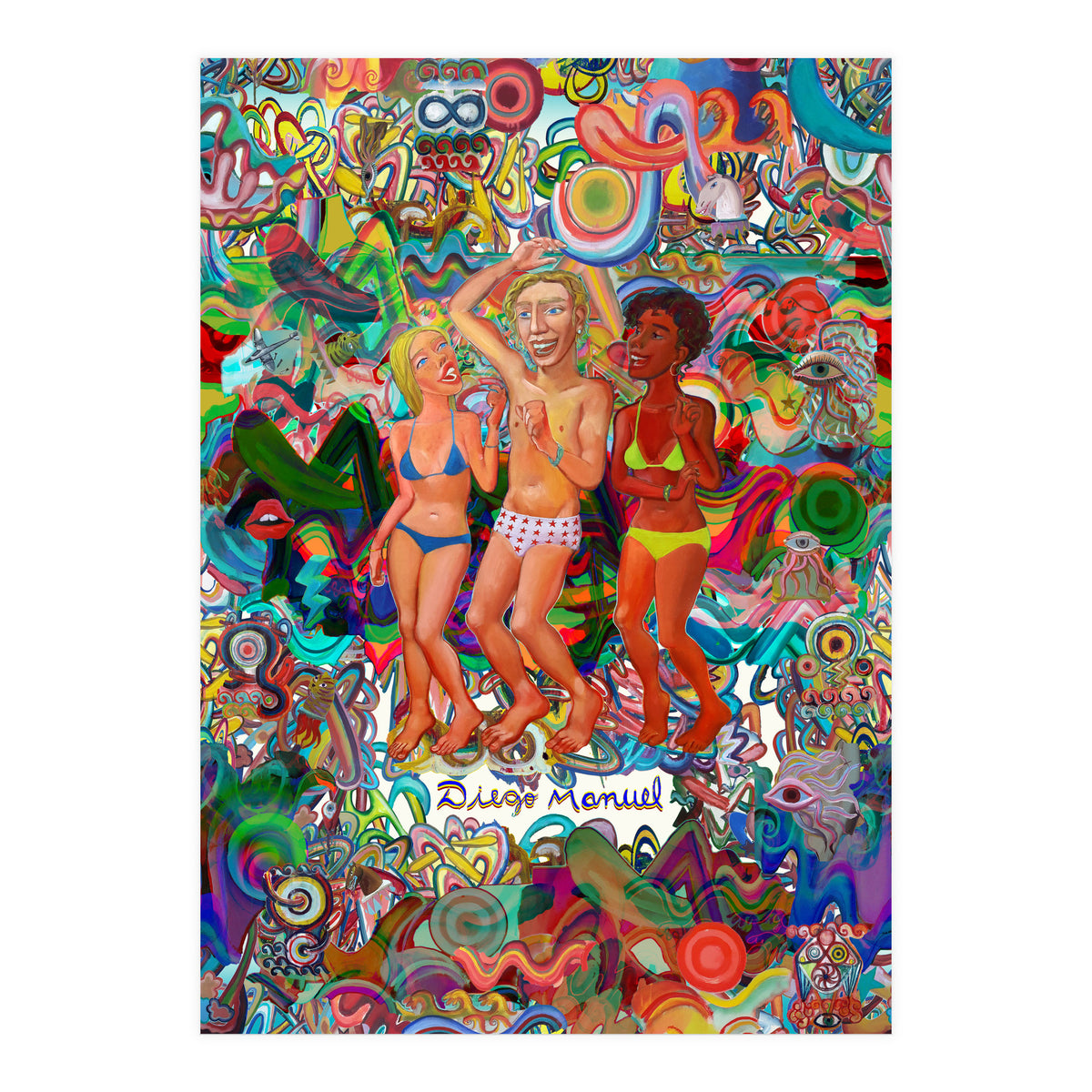 Graffitis 2021 Tapiz 93 (Print Only)