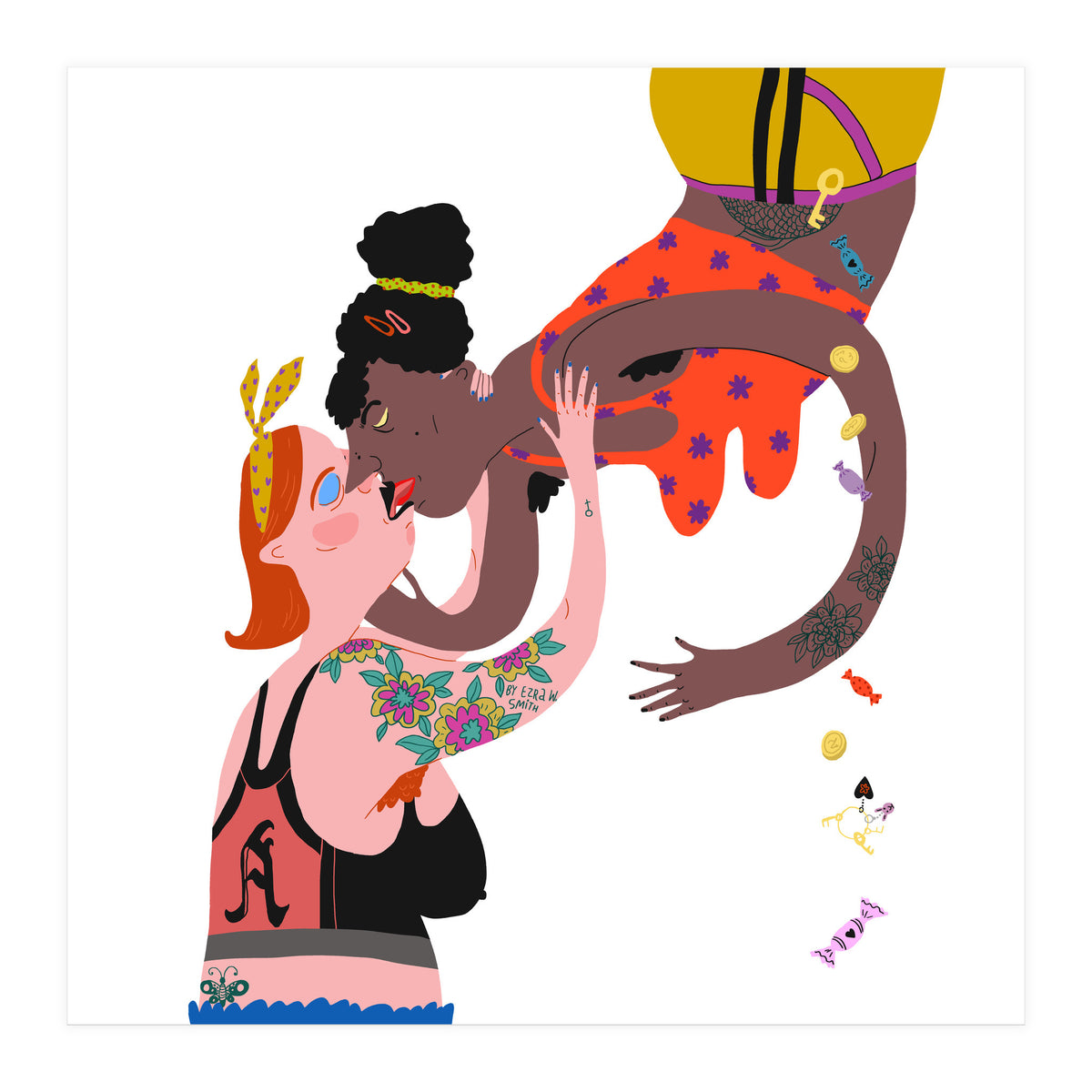 Hello Kiss (Print Only)