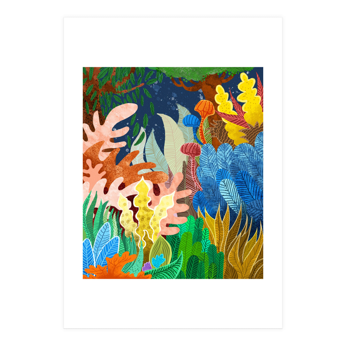 Night Forest (Print Only)