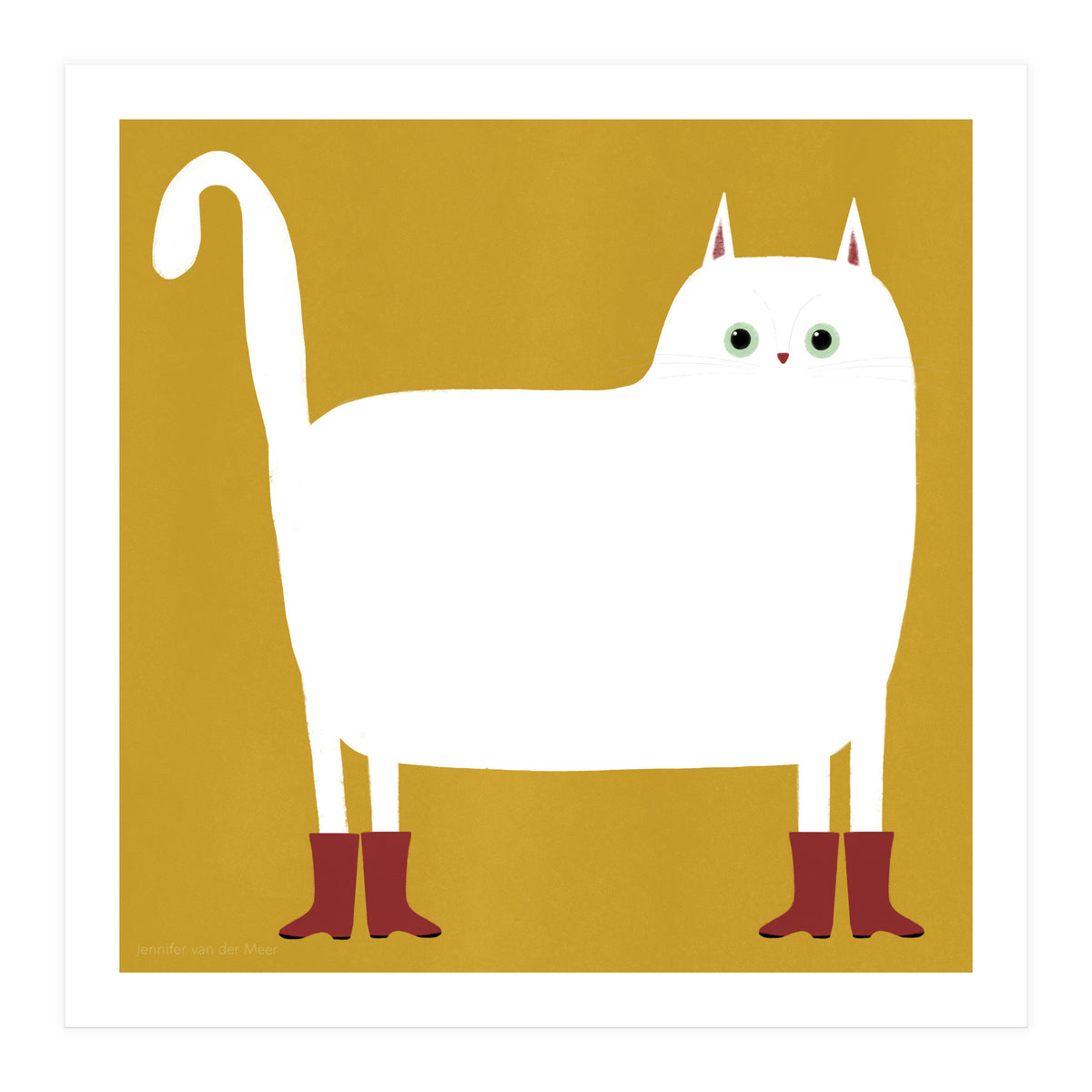 Cat 82: The rain boots (Print Only)