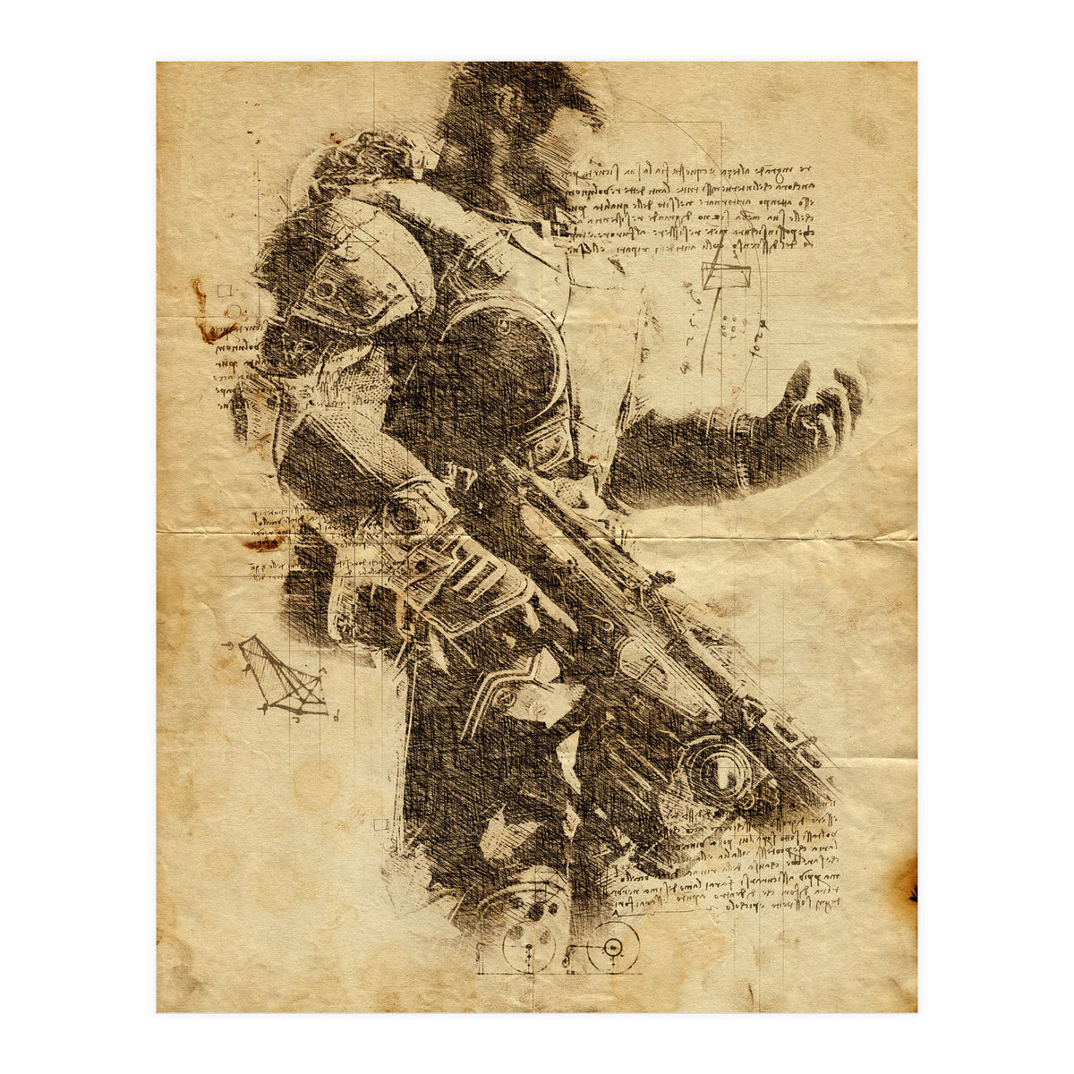 Gears Of War (Print Only)