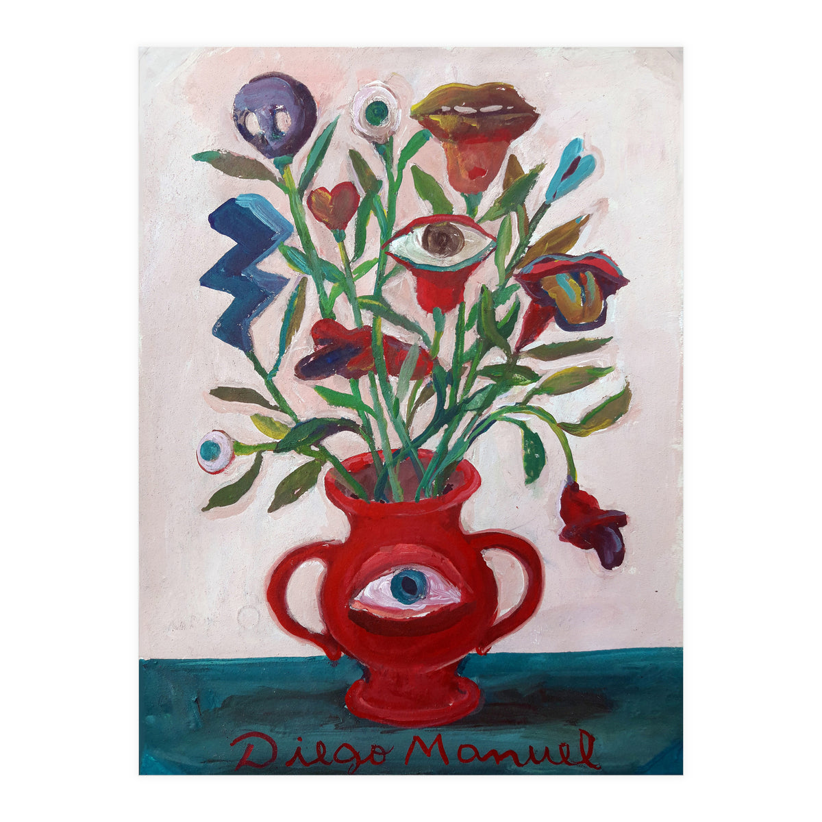 Florero Con 1 Rayo (Print Only)