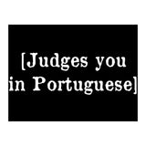 Judges You In Portuguese (Print Only) thumbnail