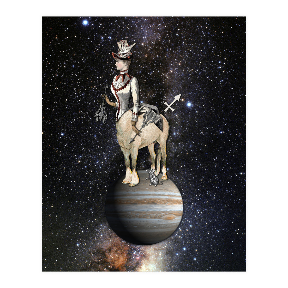 Sagittarius Zodiac Sign (Print Only)