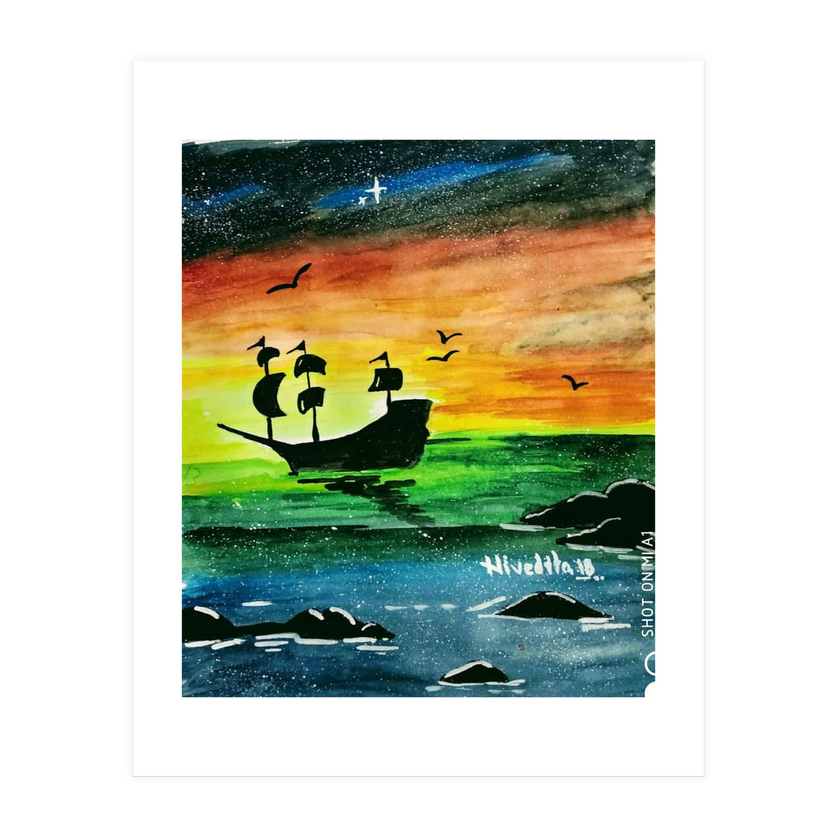 Sea voyage (Print Only)