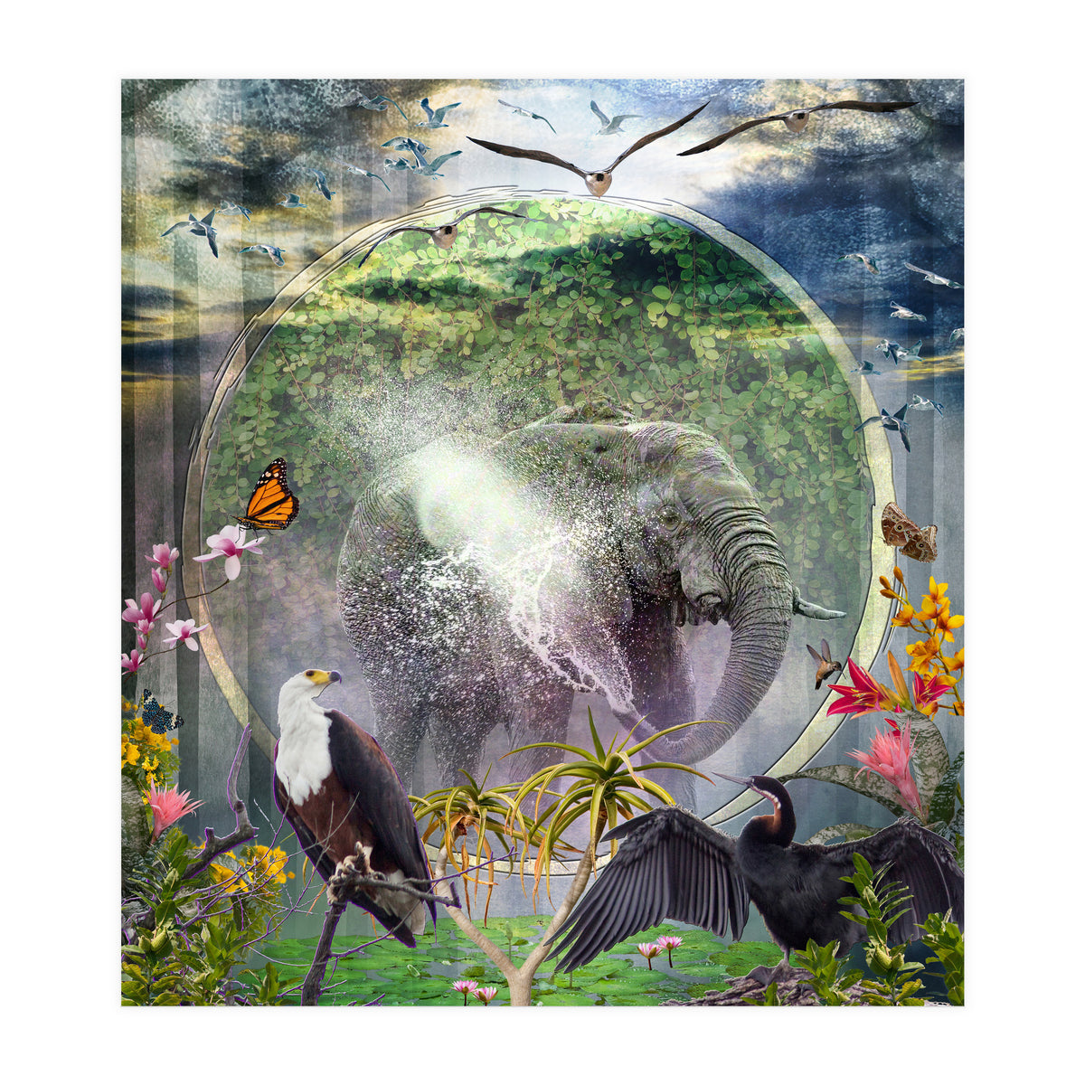 Jungle Retreat (Print Only)