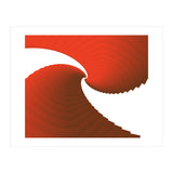 Red & White Spiral  (Print Only) thumbnail