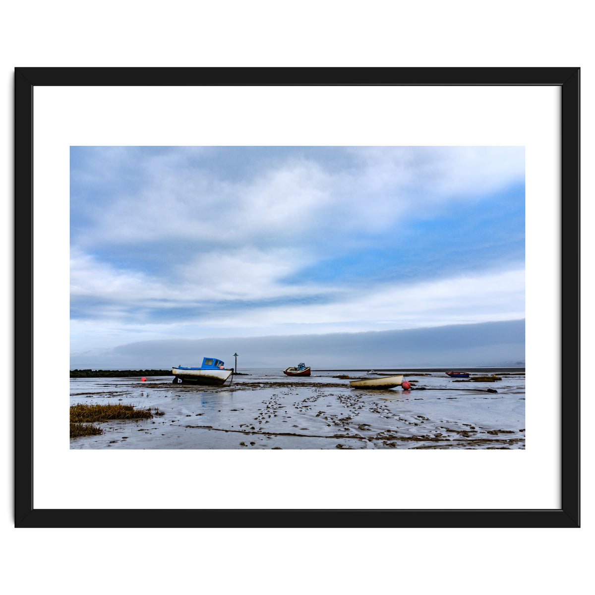 Moored Boats, Morecambe Bay