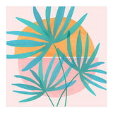 Retro Sunset Palms (Print Only) thumbnail