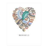 Where My Heart Lies (Newcastle Gateshead) (Print Only) thumbnail