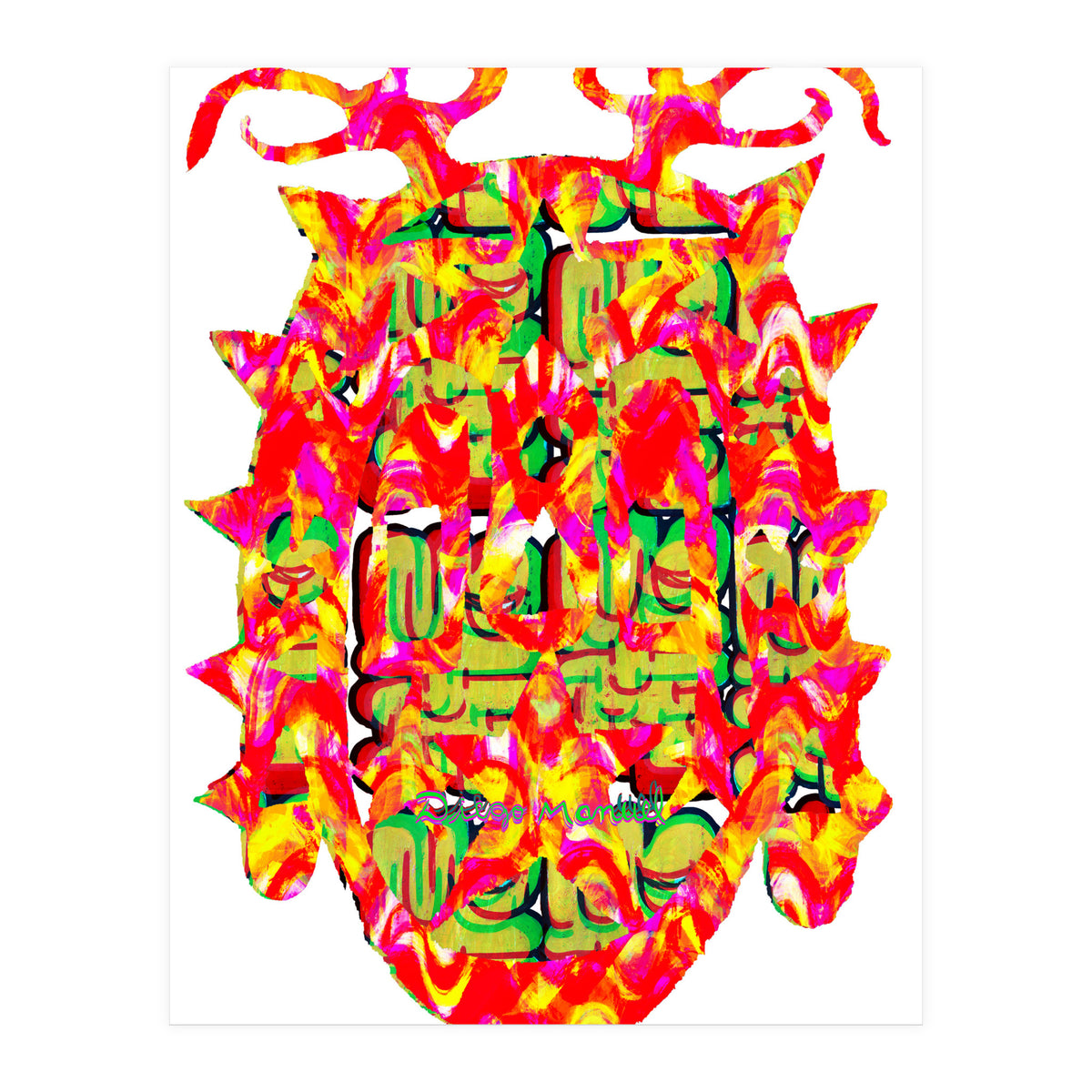 Graffiti Digital 6 (Print Only)