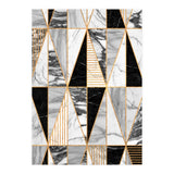 Marble Triangles - Black and White (Print Only) thumbnail