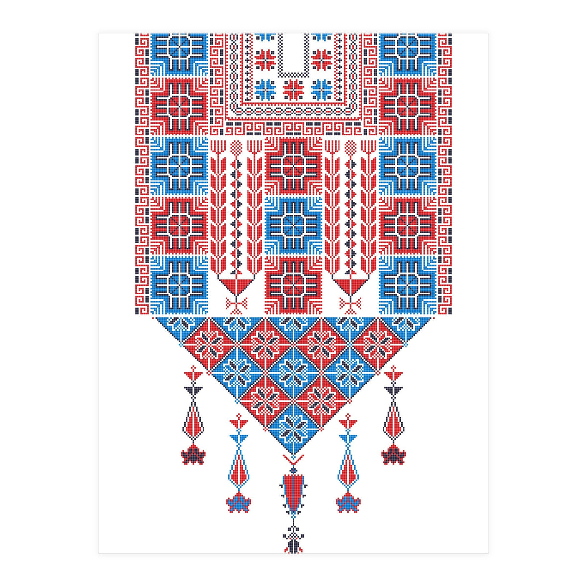 Tatreez Ornament 7 (Print Only)