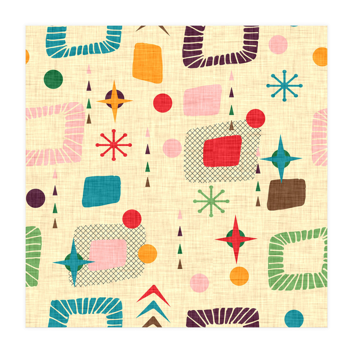 Atomic Pattern  (Print Only)