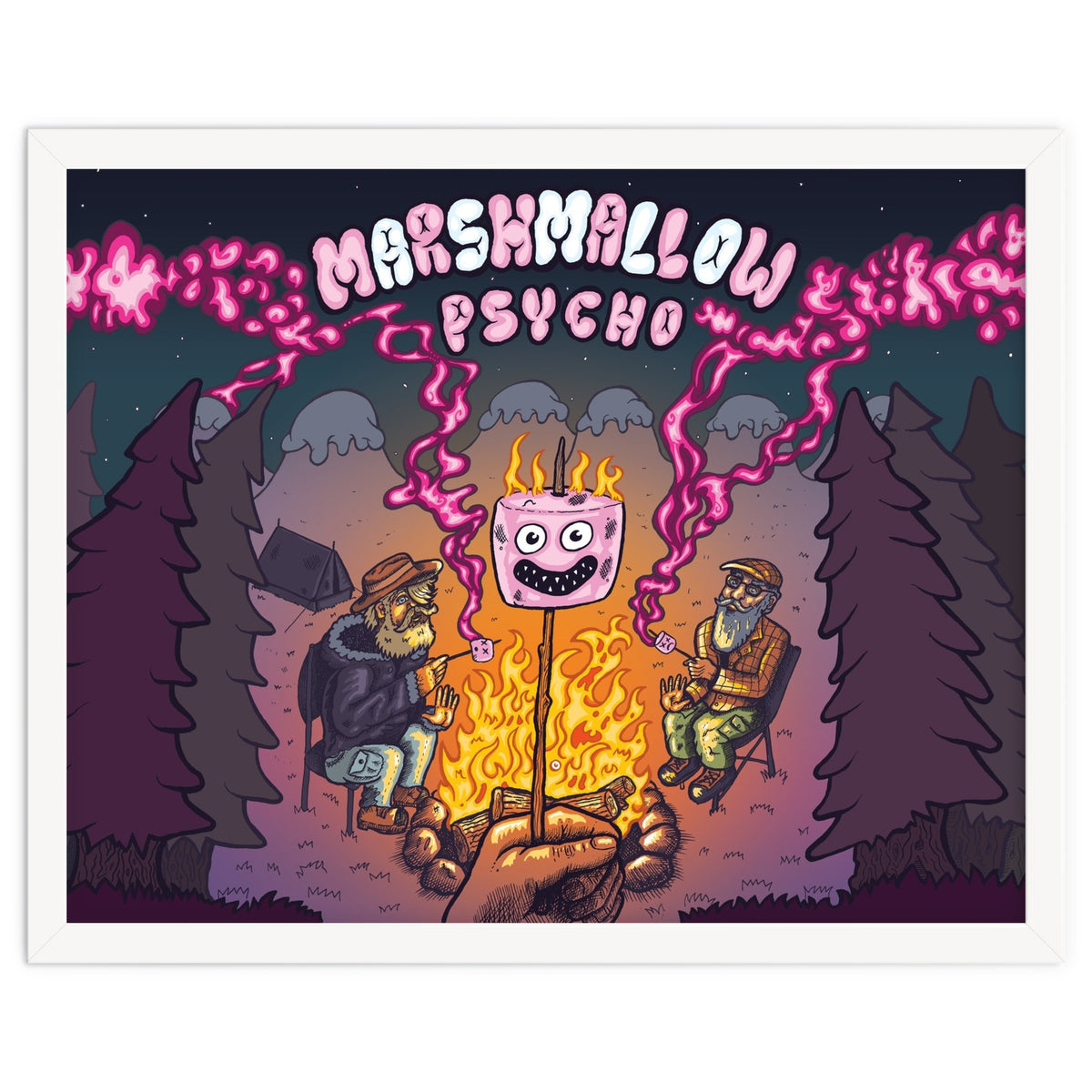 Marshmallow Psycho 12.3% ABV Bourbon Barrel Aged Marshmallow Stout