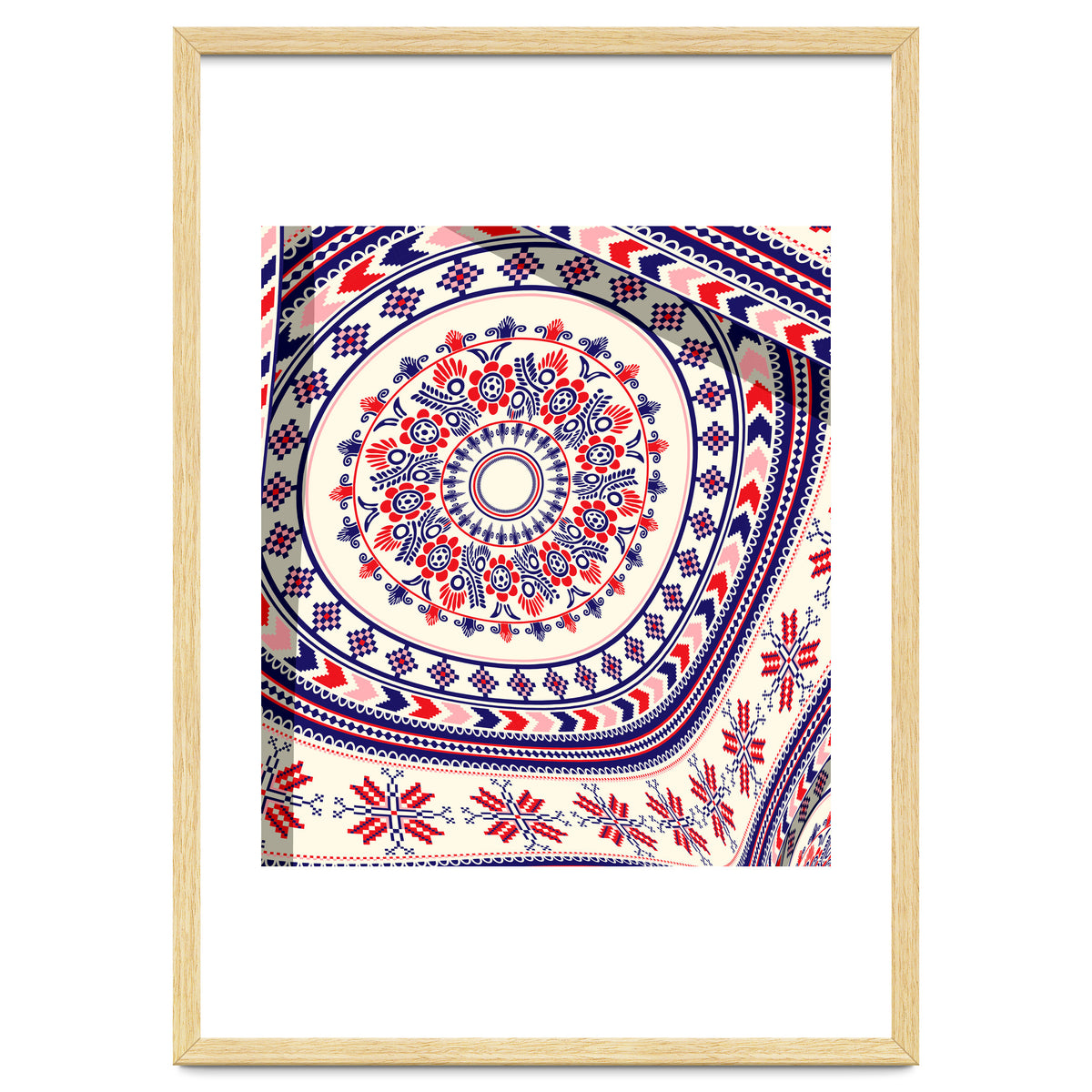 Romanian embroidery background 22