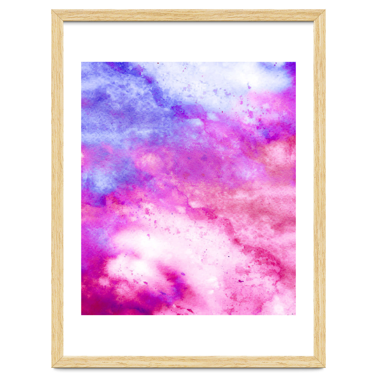 Mixed Feelings Watercolor Art