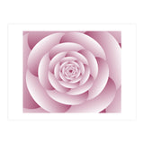 Abstract Rose Spiral 3D Art (Print Only) thumbnail
