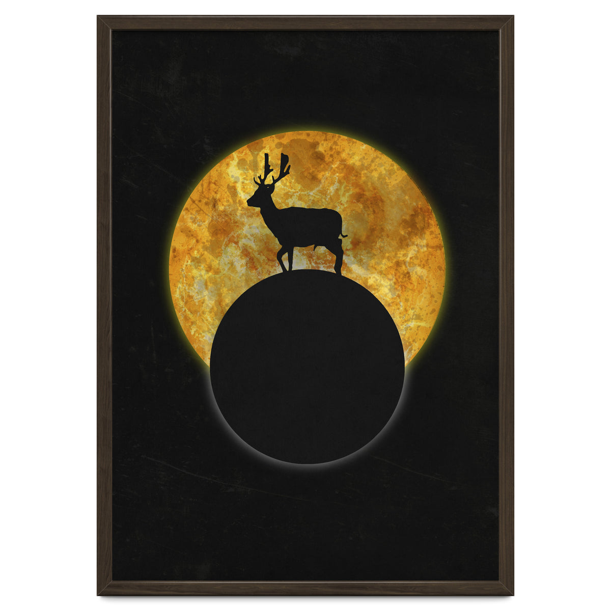 Deer On The Moon