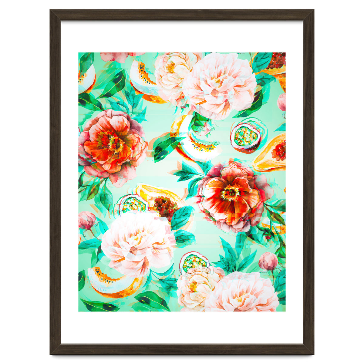 Tropical flowery fruit glitch