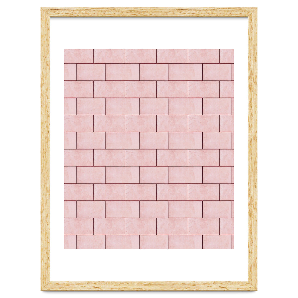 Blush Brick Imperfection