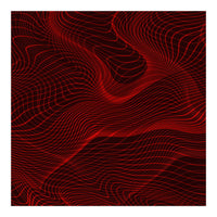Waves Red (Print Only)