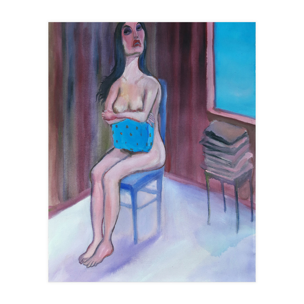 Chica Enojada (Print Only)