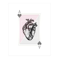 Ace Of Hearts (Print Only)