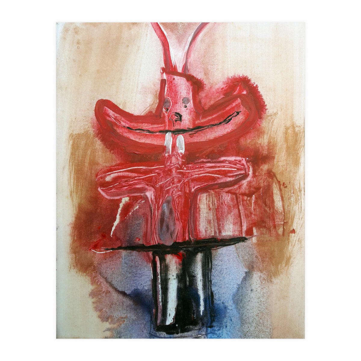 Conejo en la galera (Print Only)