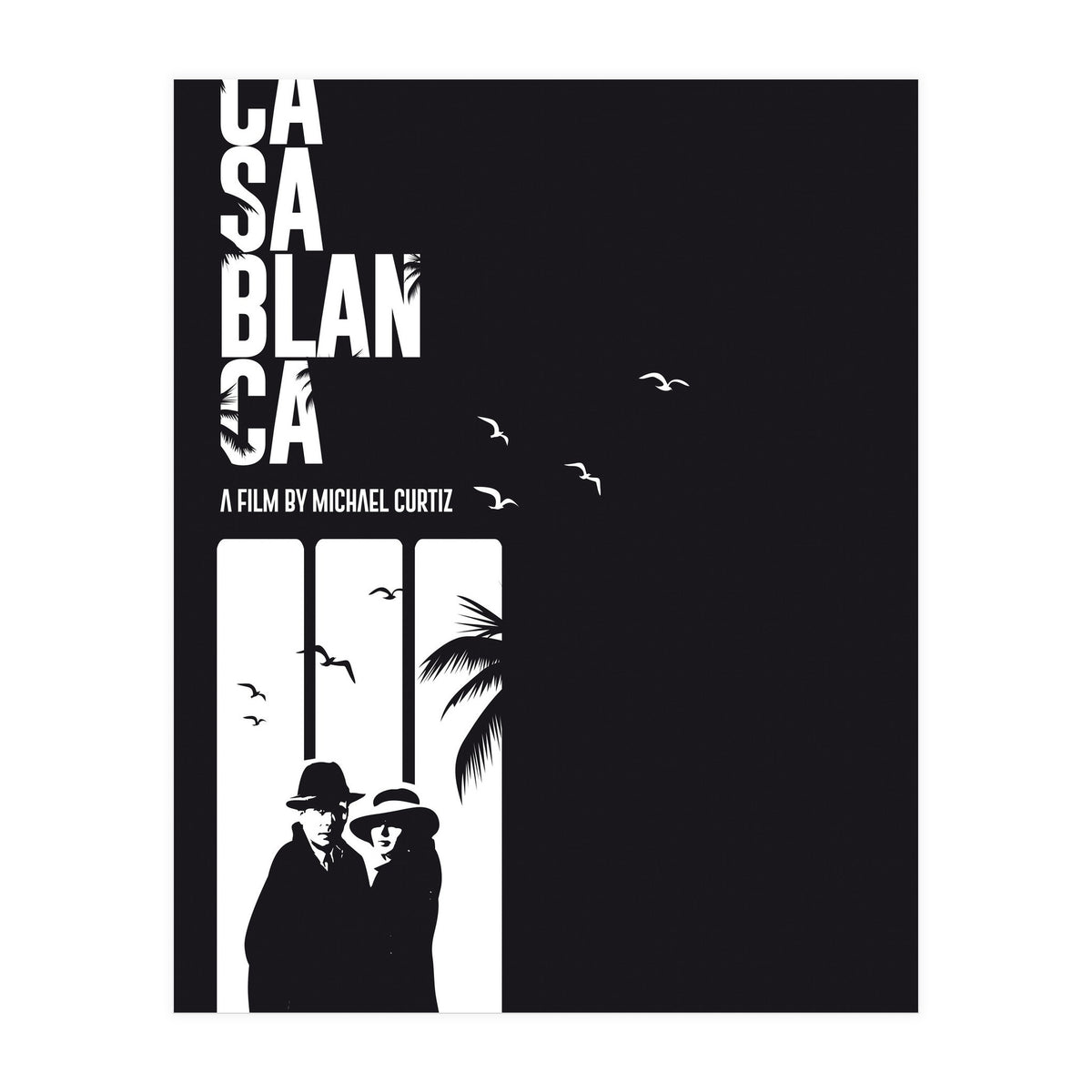 Casablanca movie poster (Print Only)