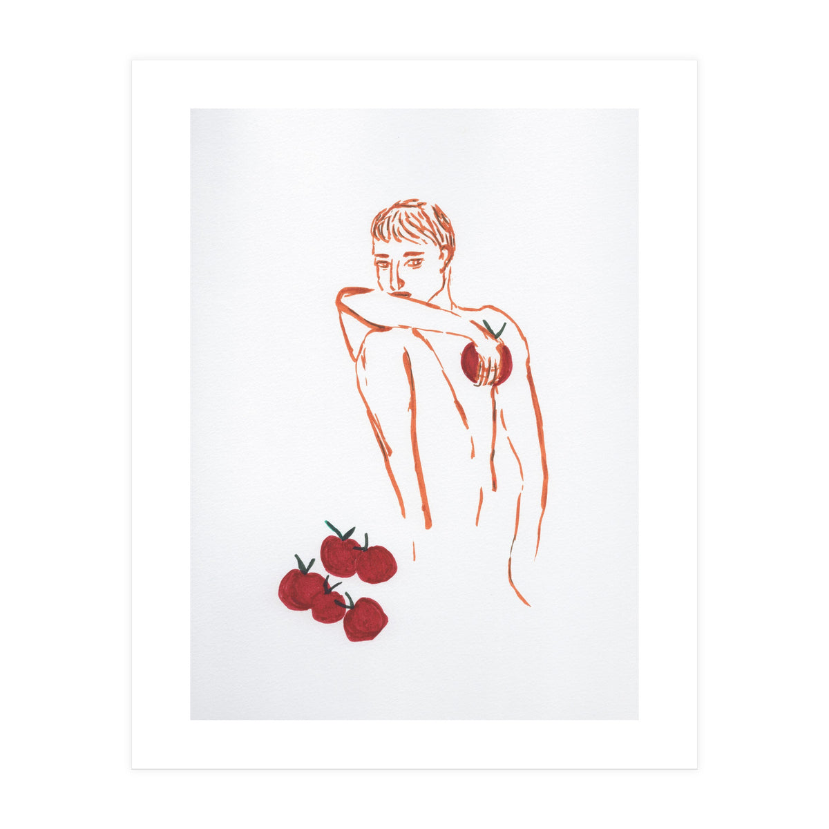 Apples eater (Print Only)