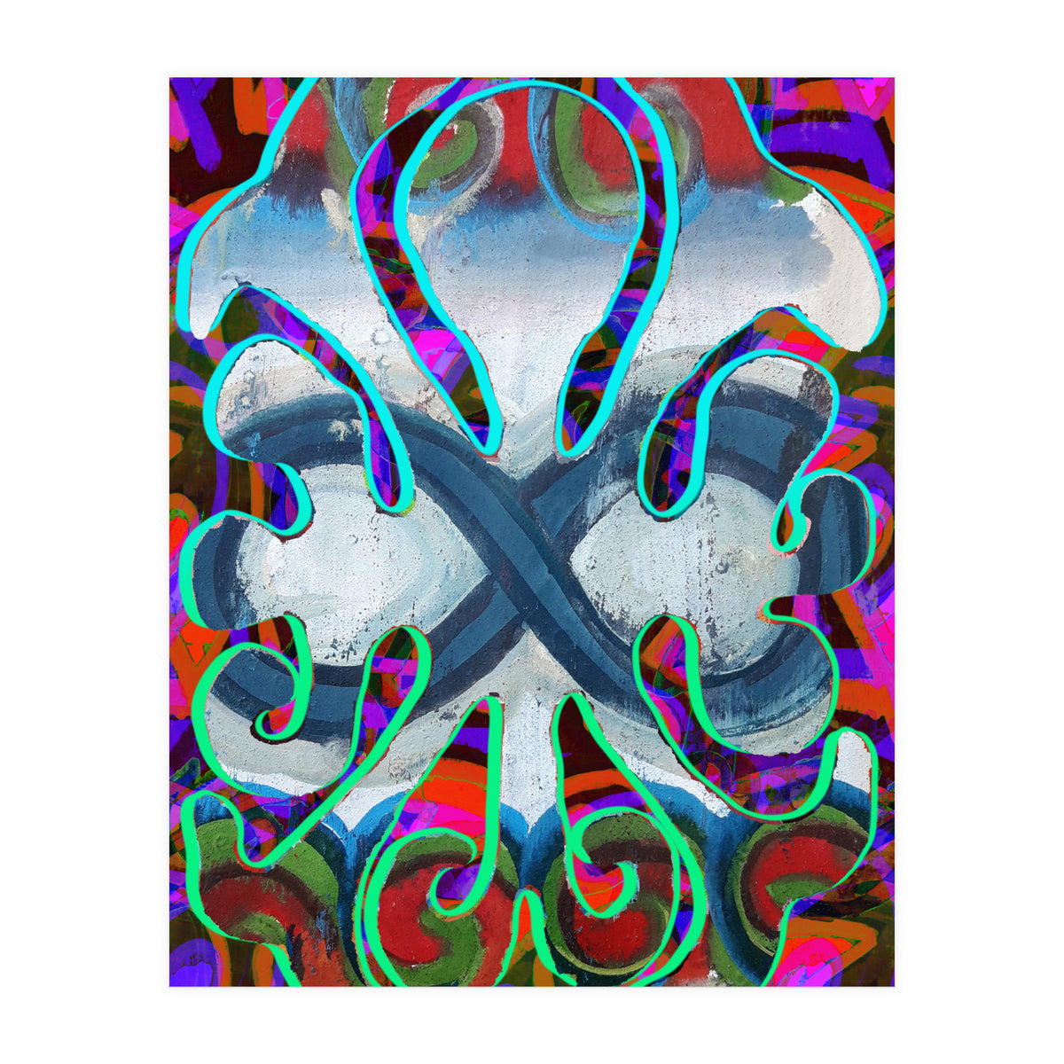 Pop Abstract 2023 Tapiz 58 (Print Only)