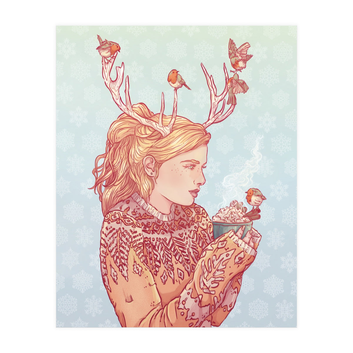 December Lady (Print Only)