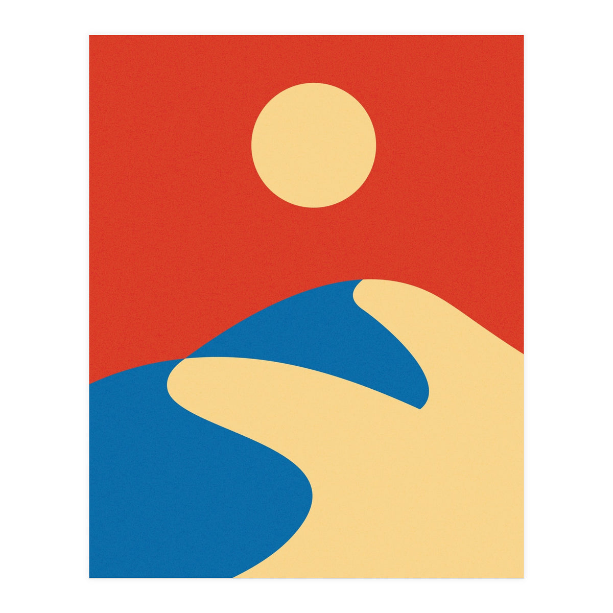 Mid Century Sahara Desert (Print Only)