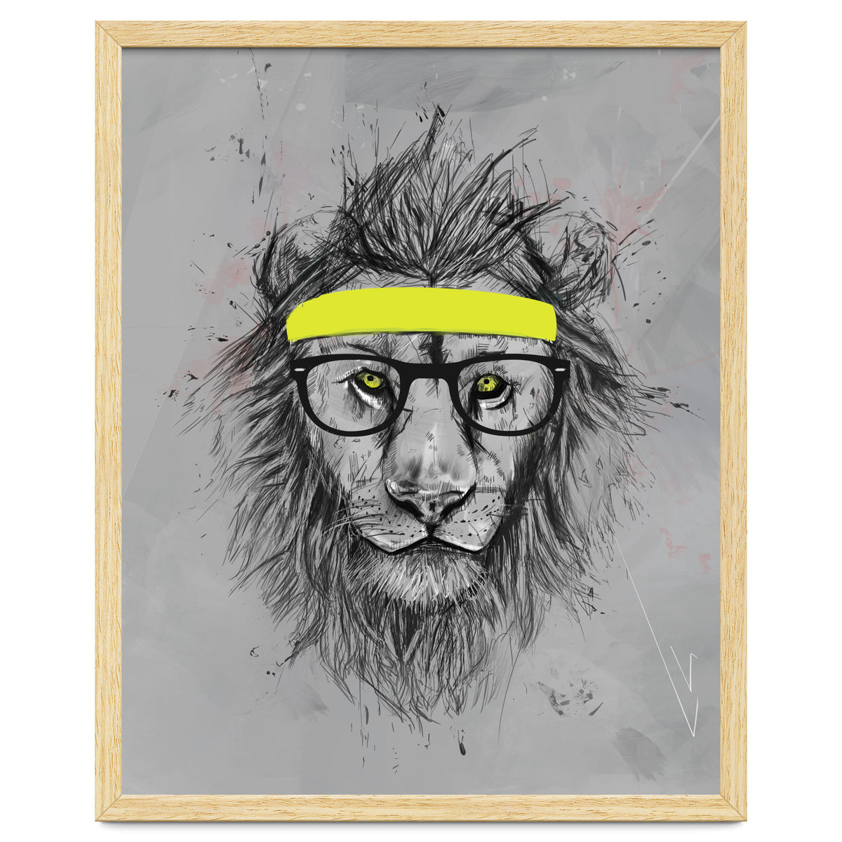 Hipster Lion
