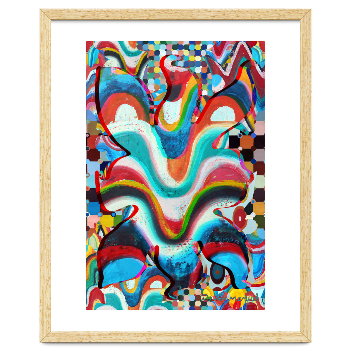 Pop Abstract 2023 Tapiz 83