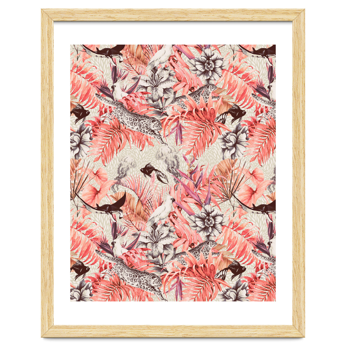 Tropical paradise pink