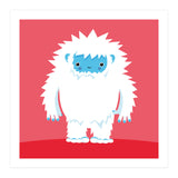 Big Hugs Kawaii Yeti (Print Only) thumbnail