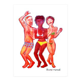 Beach Party 3d (Print Only) thumbnail