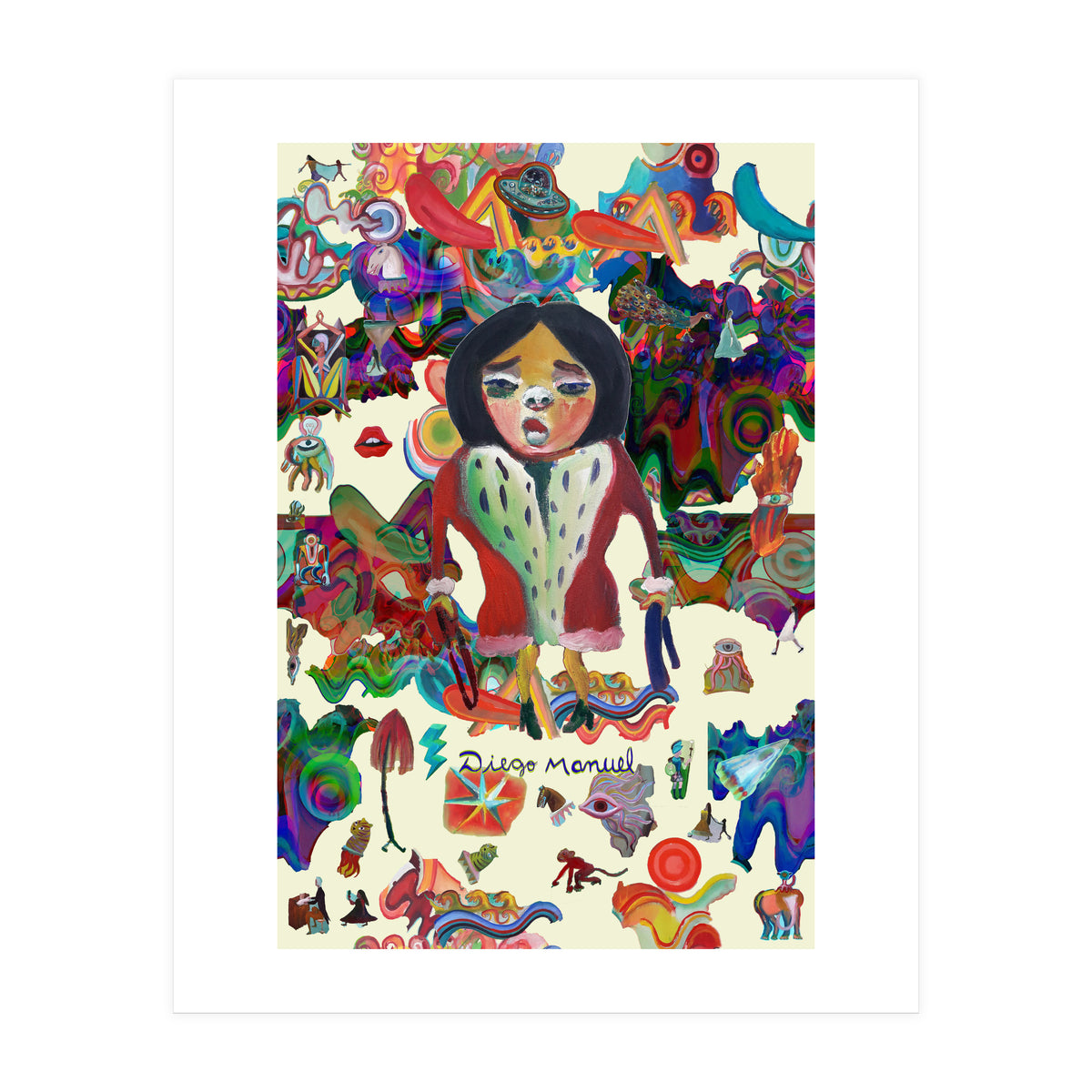 Graffitis 2021 Tapiz 57 B (Print Only)